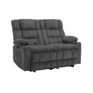 POWER RECLINING LOVESEAT WITH HEAT & VIBRATION